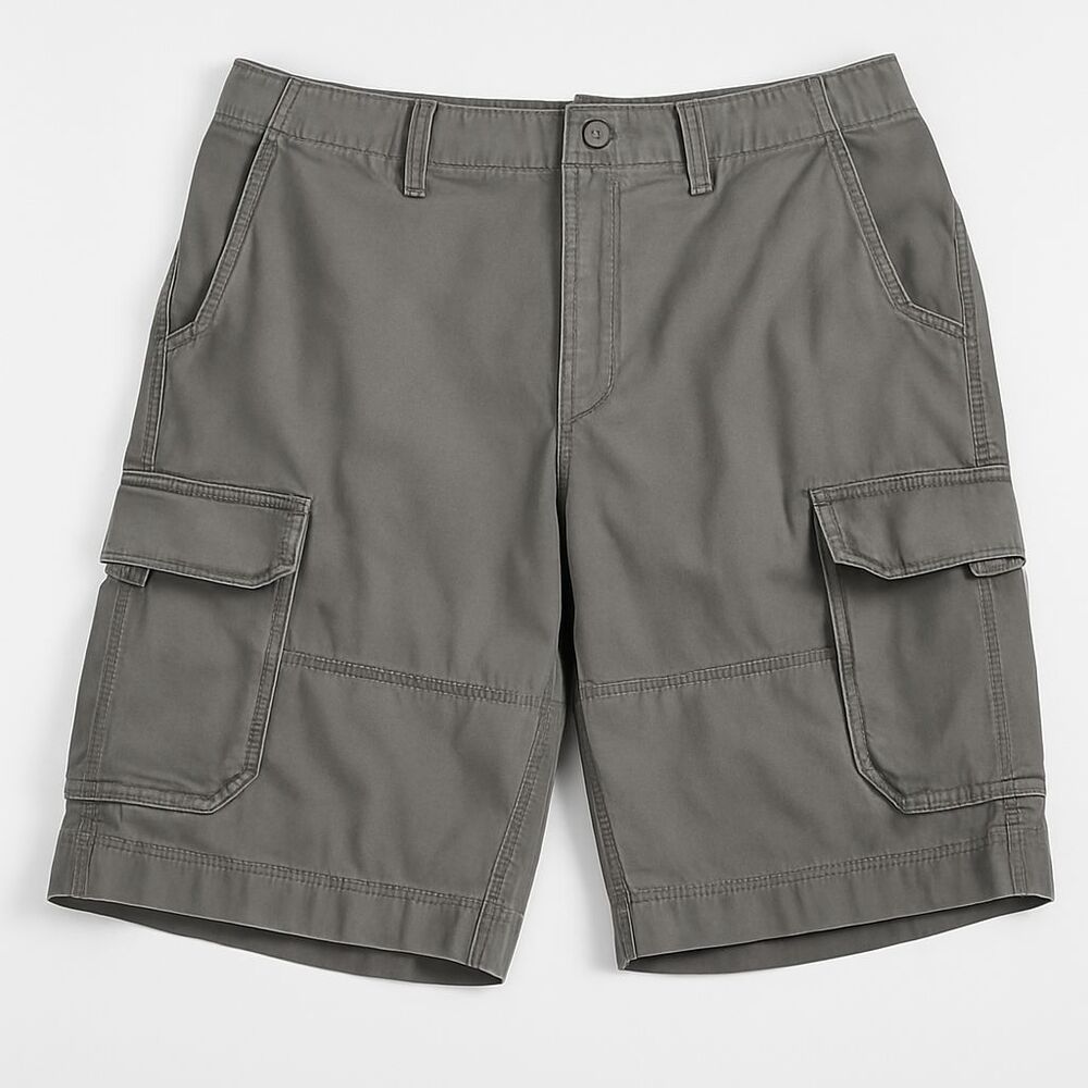 Urban Pipeline Men’s Gray Cargo Shorts Size 34 Cotton Workwear Utility last one